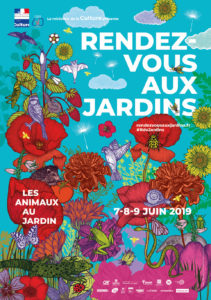 Affiche "Rendez-vous aux Jardin" 2019